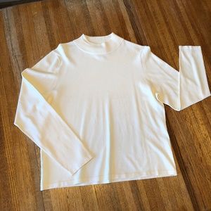 Pendleton women's silk mock neck top